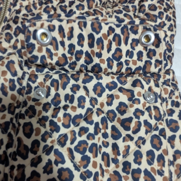 NWOT Crown Ivy Women's  vest/leopard/small - Picture 12 of 13